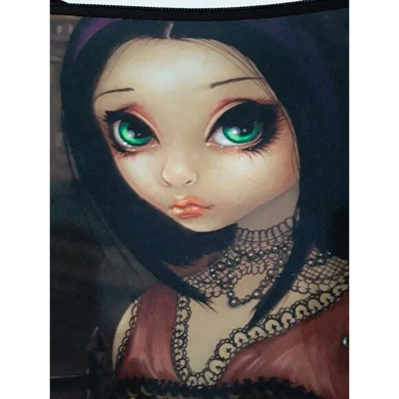 Steampunk Fairy,Artist Jasmine Becket Griffith, Graphic Neoprene Laptop Sleeve - Picture 2 of 5